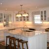 White Carrera Kitchen Countertops 